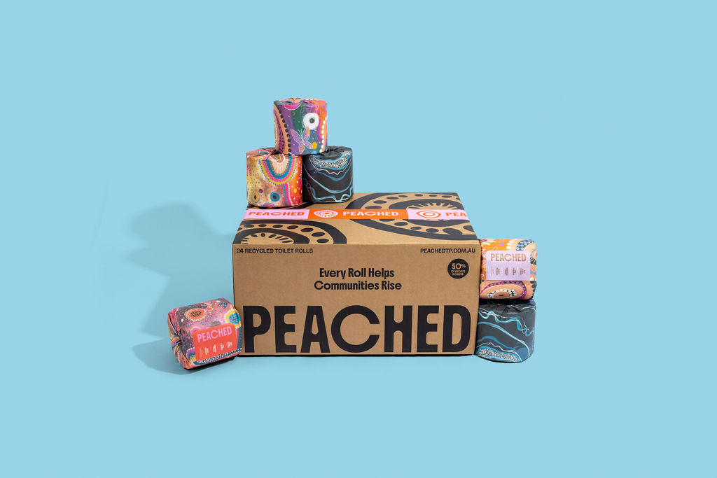 Peached Toilet Paper